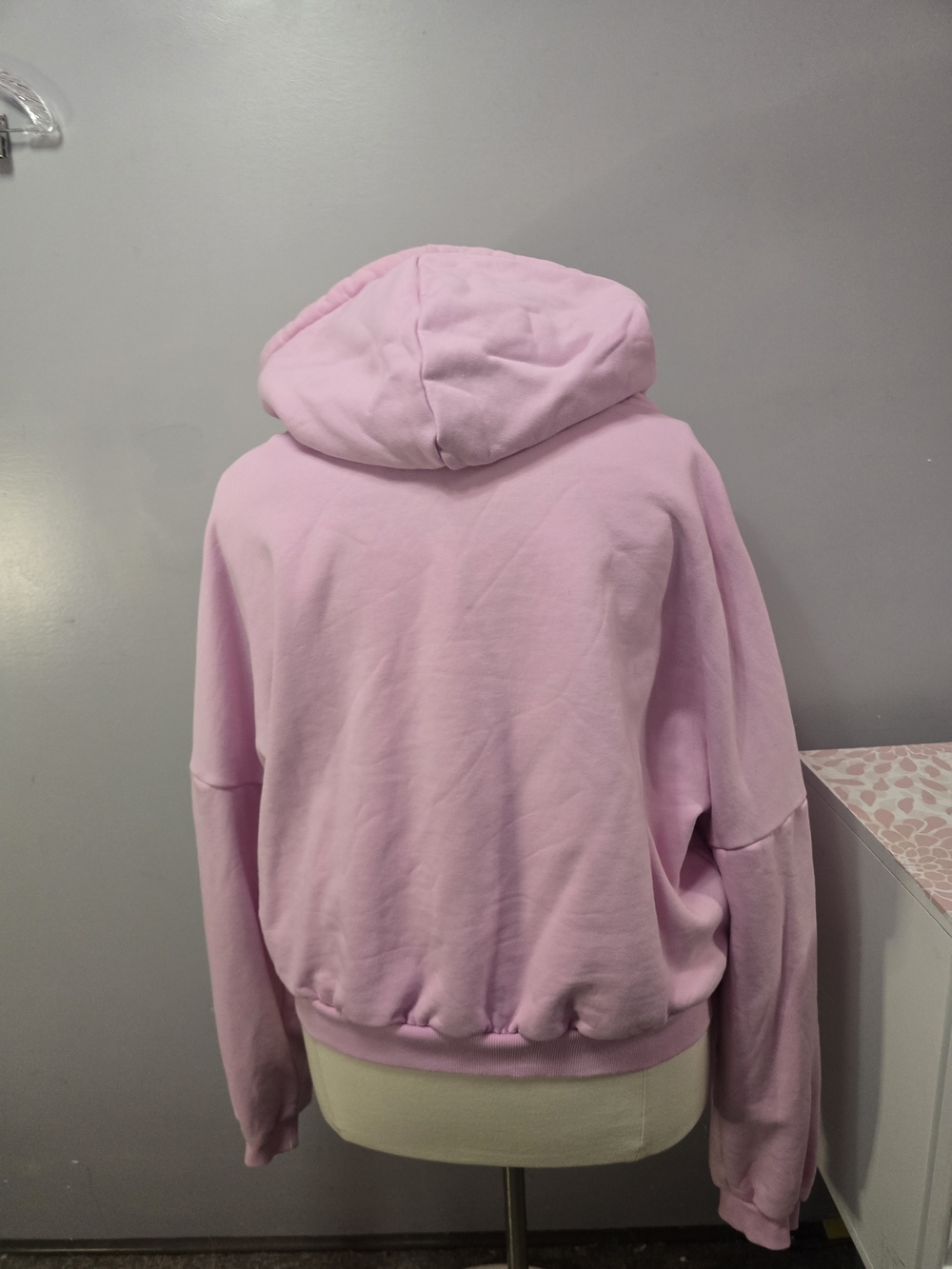 Popflex Pink Zip-Up Hoodie Jacket Size L/xl - Picture 5 of 7